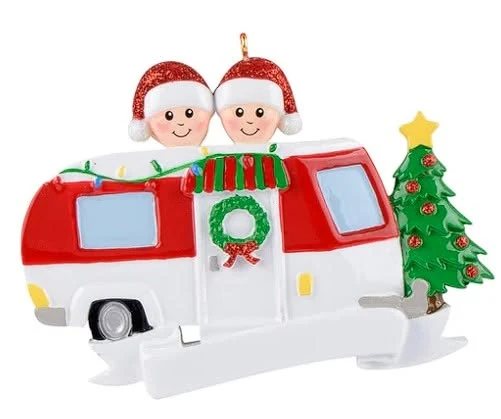 Christmas Camper Family