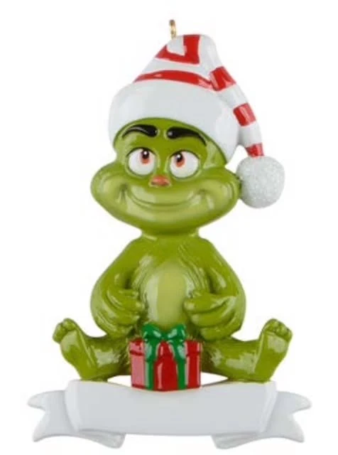 Grinch with Present
