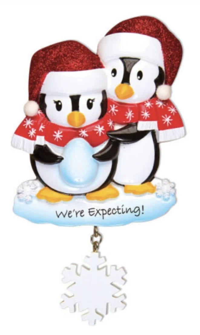 Penguin Couple - We're Expecting