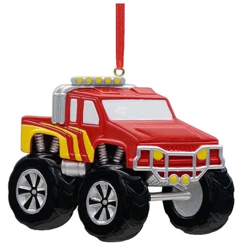 Red Monster Truck
