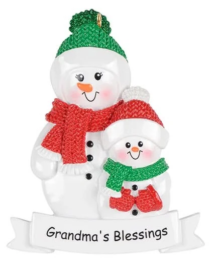 Snowman Parent and Child