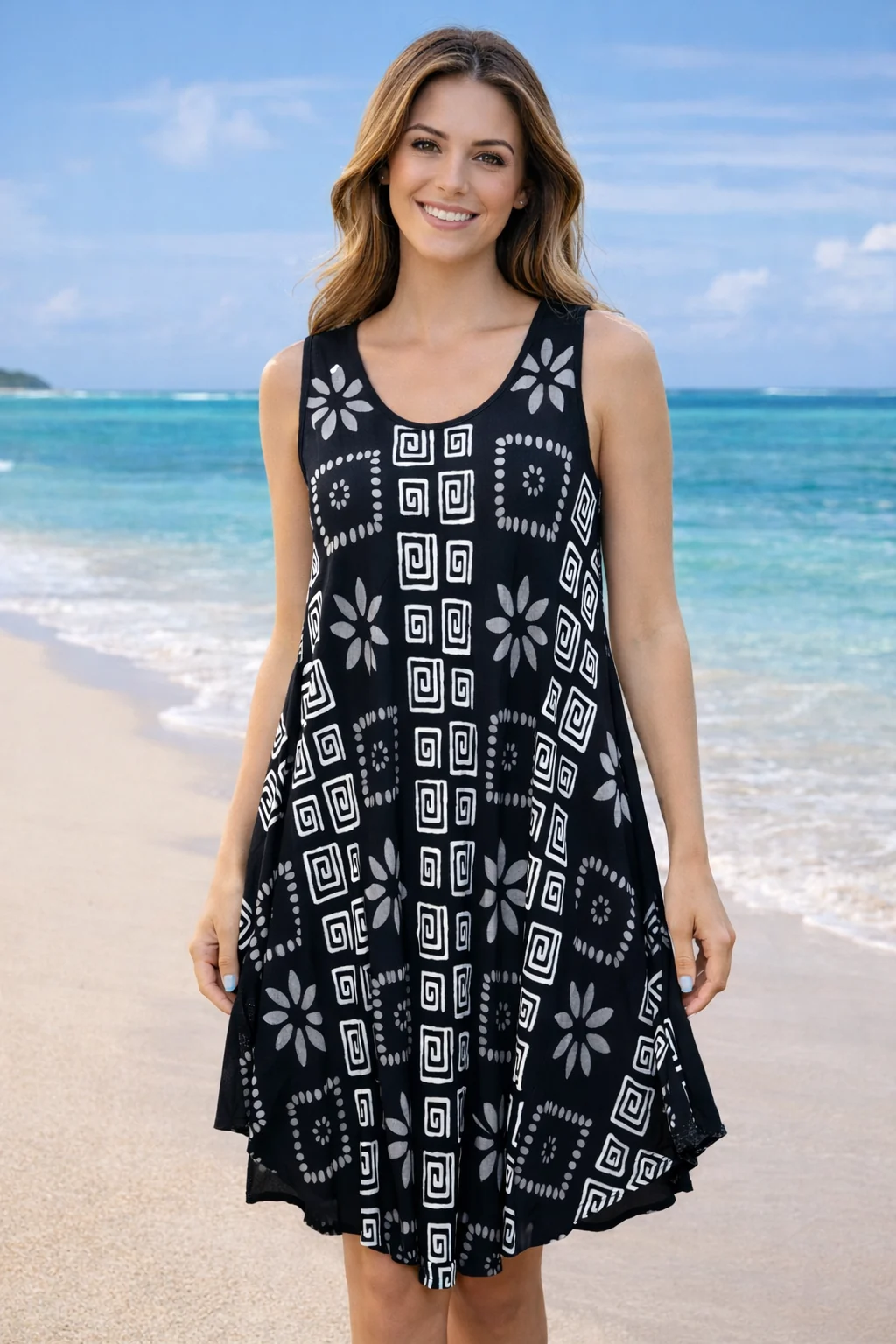 Black & White Sundress